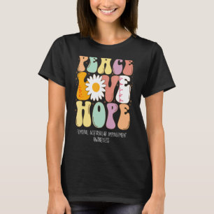 Liebe des Friedens Hoffnung Femoralacetabuläre Imp T-Shirt