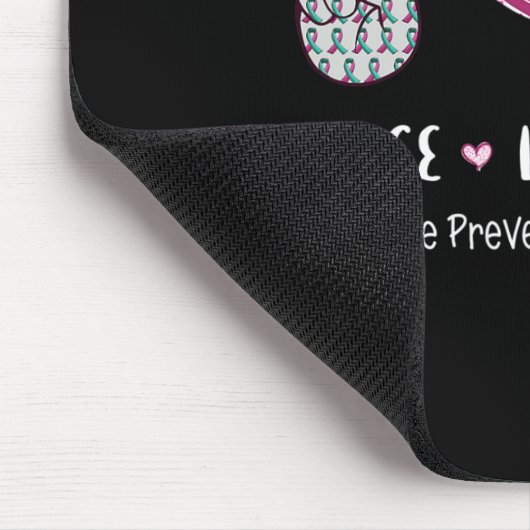 Liebe des Friedens Hoffnung Selbstmordprävention B Mousepad (Ecke)