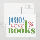 Liebe des Friedens II Postkarte (Vorne/Hinten)