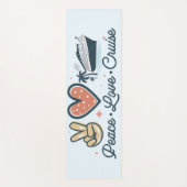 Liebe des Friedens - Inspiration Yogamatte (Vorderseite)