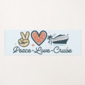 Liebe des Friedens - Inspiration Yogamatte (Vorderseite (Horizontal))