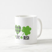 Liebe des Friedens Irish-60682 Kaffeetasse (VorderseiteRechts)
