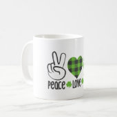 Liebe des Friedens Irish-60682 Kaffeetasse (Vorderseite Links)