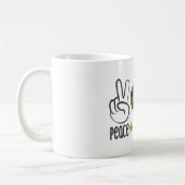 Liebe des Friedens Irish-60682 Kaffeetasse (Links)