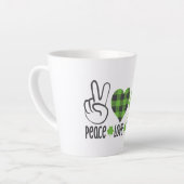 Liebe des Friedens Irish-60682 Milchtasse (Linke Ecke)