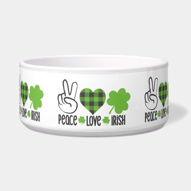 Liebe des Friedens Irish-60682 Napf (Vorderseite)