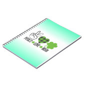 Liebe des Friedens Irish-60682 Notizblock (Linke Seite)