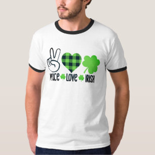Liebe des Friedens Irish-60682 T-Shirt
