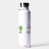 Liebe des Friedens Irish-60682 Trinkflasche (Rechts)