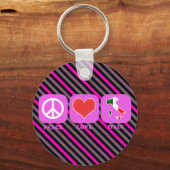 Liebe des Friedens Italien Schlüsselanhänger (Vorderseite)