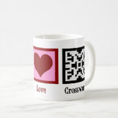 Liebe des Friedens Kaffeetasse (VorderseiteRechts)