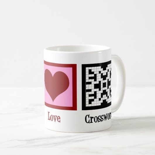 Liebe des Friedens Kaffeetasse (VorderseiteRechts)