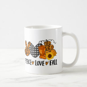 Liebe des Friedens Kaffeetasse