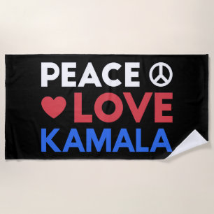 Liebe des Friedens Kamala I - Kamala Harris für de Strandtuch