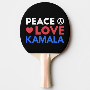 Liebe des Friedens Kamala I - Kamala Harris für de Tischtennis Schläger