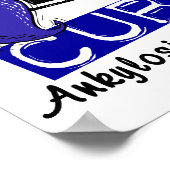 Liebe des Friedens Kur ankylosierende Spondylitis  Poster (Ecke)