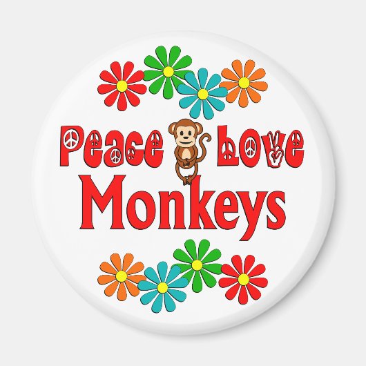 Liebe des Friedens Magnet (Vorne)