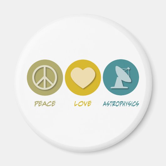 Liebe des Friedens Magnet (Vorne)