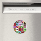 Liebe des Friedens:) Magnet (In Situ (Geschirrspüler))