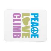 Liebe des Friedens Magnet (Horizontal)