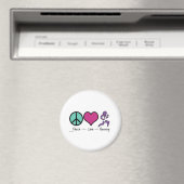 Liebe des Friedens Magnet (In Situ (Geschirrspüler))