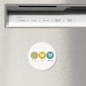 Liebe des Friedens Magnet (In Situ (Geschirrspüler))