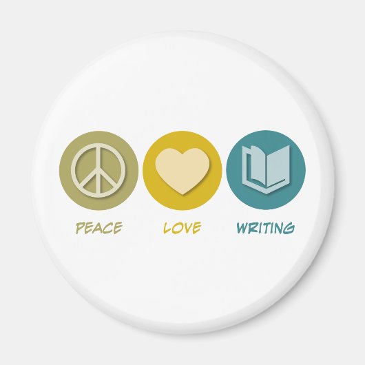 Liebe des Friedens Magnet (Vorne)