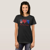 Liebe des Friedens Nevada T-Shirt (Vorne ganz)