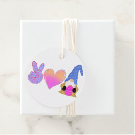 Liebe des Friedens | Niedliche Osterpastelierung Geschenkanhänger