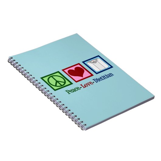 Liebe des Friedens Notizblock (Rechte Seite)
