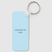 Liebe des Friedens Personalisierte Humanressourcen Schlüsselanhänger (Rückseite)