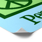 Liebe des Friedens Poster (Ecke)