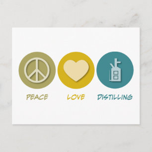 Liebe des Friedens Postkarte