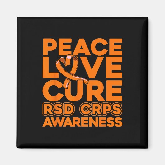 Liebe des Friedens Rsd Crps Bewusstsein 1 Magnet (Vorne)