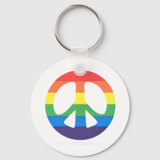 Liebe des Friedens Schlüsselanhänger (Vorderseite)