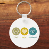 Liebe des Friedens Schlüsselanhänger (Vorderseite)