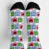 Liebe des Friedens - Skala der Richter des Justiza Socken (Oben)