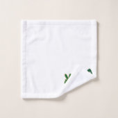 Liebe des Friedens | St Patrick's Day Sublimation Badhandtuch Set (Waschlappen)