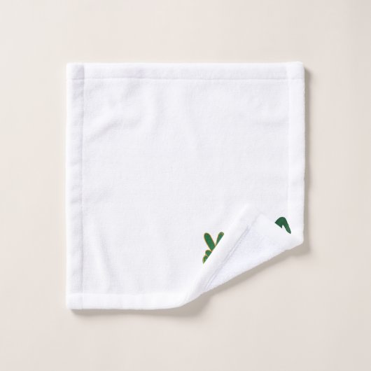 Liebe des Friedens | St Patrick's Day Sublimation Badhandtuch Set (Waschlappen)