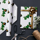 Liebe des Friedens | St Patrick's Day Sublimation Geschenkpapier