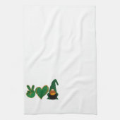 Liebe des Friedens | St Patrick's Day Sublimation Geschirrtuch (Vertikal)