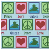 Liebe des Friedens Stoff (Nahaufnahme)