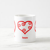 Liebe des Friedens - Tasse (Mittel)