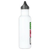 Liebe des Friedens Trinkflasche (Links)