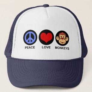 Liebe des Friedens Truckerkappe