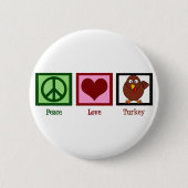 Liebe des Friedens Türkei Button (Vorderseite)