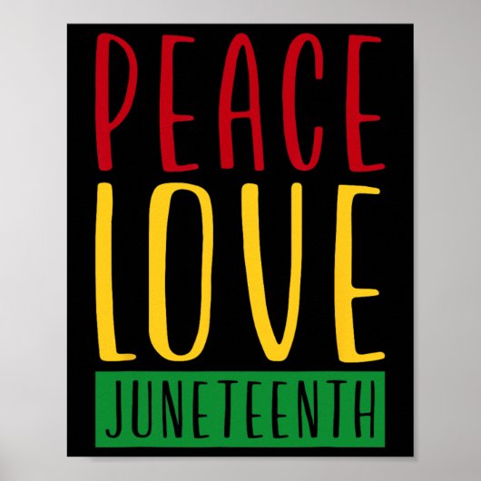 Liebe des Friedens und 19. Juni 19. Poster (Vorne)