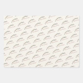 Liebe des Friedens und der Freude am botanischen U Geschenkpapier Set (Vorderseite)