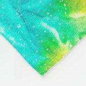 Liebe des Friedens und Gefärbte Krawatte der Musik Fleecedecke (Ecke)