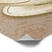 Liebe des Friedens und Matzah Ball Soup Küche Prin Poster (Ecke)